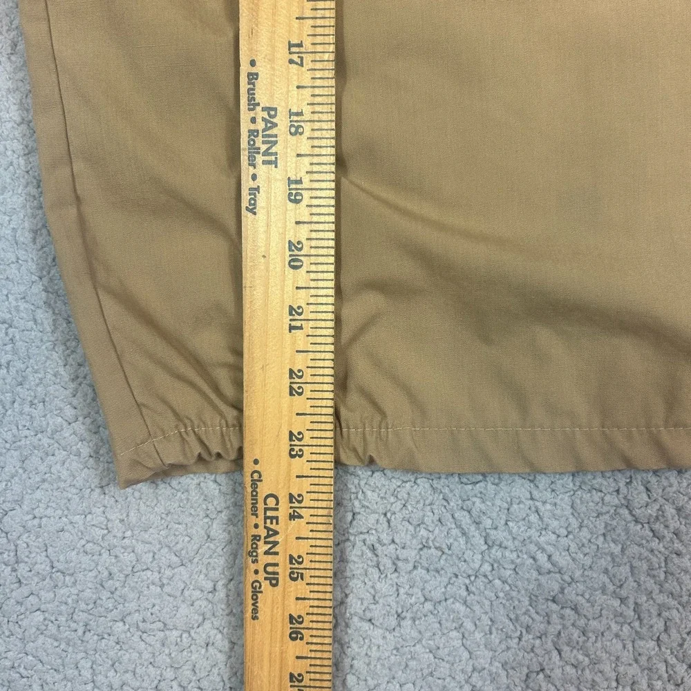 Vintage 70s JC Penney Bi Swing Jacket Penn Prest Beige  Full Zip‎ Mens Medium